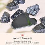 Rena Chris Gua Sha Facial Tools, Natural Terahertz Guasha, Manual Massage Sticks for Jawline Sculpting and Puffiness Reducing, G