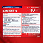 Cortizone 10 Maximum Strength Overnight Itch Relief 1 oz., Lavender Scent, 1% Hydrocortisone Anti-Itch Creme