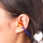 20 Pairs Corded Ear Plugs Reusable Silicone Earplugs with String Banded Ear Plug for Sleeping Noise Cancelling Noise Reduction H