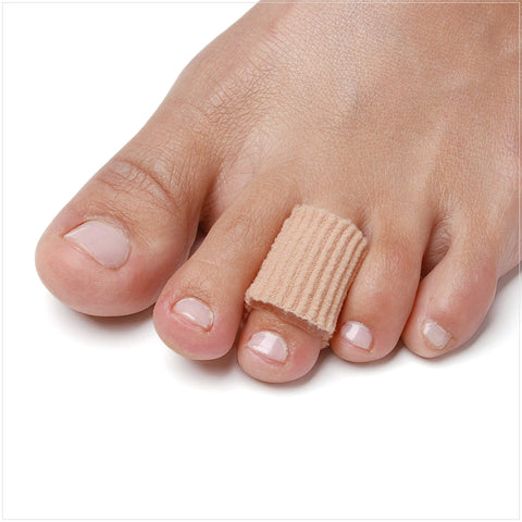 NatraCure Gel Toe Protectors - Reusable Covers for Women and Men, Bandages, Pads, Sleeves for Ingrown Toenails, Corns, Blisters,