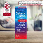 Diabetic Tussin DM Maximum Strength Cough Medicine with Chest Congestion Relief - 8 Fl oz - Liquid Cough Syrup, Safe for Diabeti