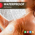 AZEN 60 Pack Freestyle Sensor Covers for Libre 3, Waterproof Adhesive Patches, Adhesive Patches Waterproof, Waterproof Adhesive