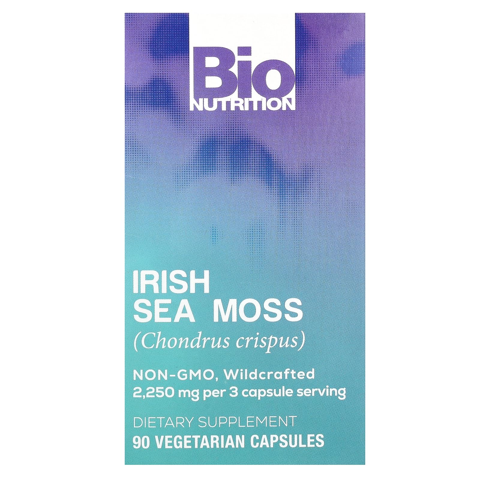 Bio Nutrition Irish Sea Moss 90 Vegetarian Capsules