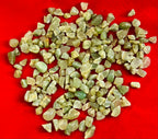 Indian Consigners Natural Crushed Polished Tumbled Gem Stone Chips, Decoration & Healing Crystals (Green Aventurine)