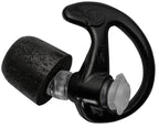 SureFire EP7 Sonic Defenders Ultra filtered Earplugs w/ Comply Canal Tips, reusable, Black, Small
