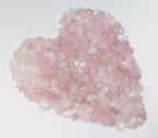 Mina Heal Chakra Stones Collection, Tumbled and Well Polished Healing Crystals/Gemstones (450 g (1 lb) Rose Quartz Crystal)
