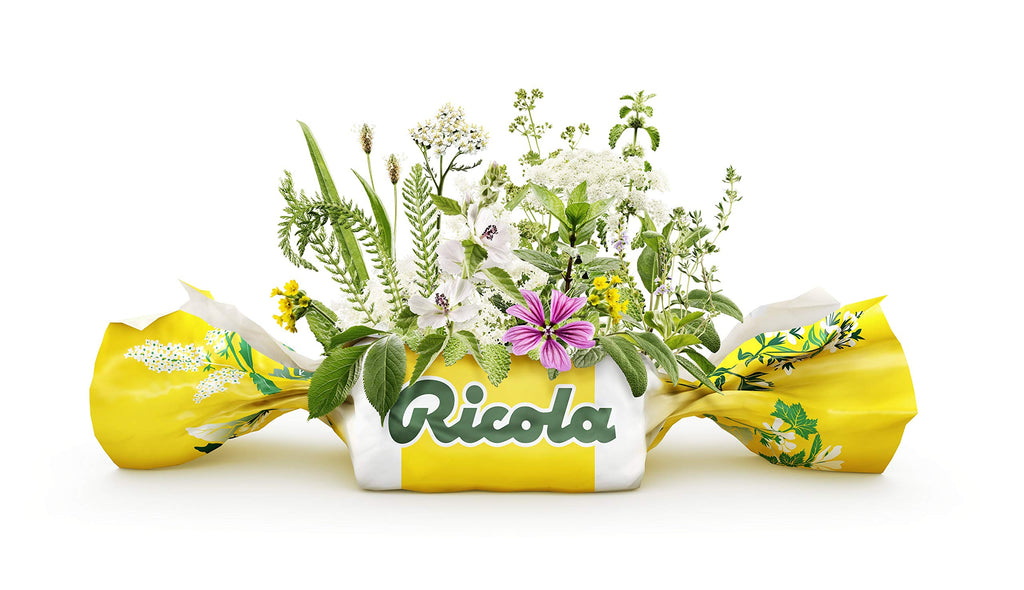 Ricola Sugar Free Green Tea with Echinacea Cough Suppressant Throat Drops 19ct Bag(Pack of 3)