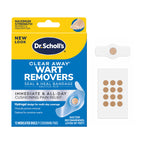 Dr. Scholl's Clear Away WART Remover HYDROGEL Bandage // 12 Discs/9 Cushions, Clinically Proven, Immediate & All-Day Cushioning 