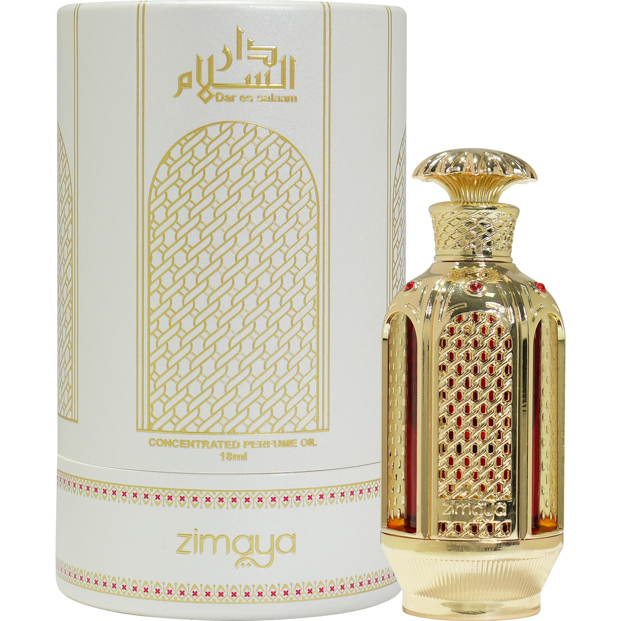 zimaya Dar Es Salaam Unisex Concentrated Perfume Oil, 18ml
