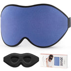 LitBear Sleep Masks, Light Blocking Eye Mask Sleeping for Women Men Side Sleeper, Soft 3D Comfortable Sleeping Mask with Adjusta