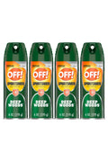 OFF! Deep Woods Sportsmen Insect Repellent Aerosol, Bug Spray Containing 30% Deet, Protects Against Mosquitoes, 6 Oz, 4 Count