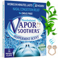 Vapor Soothers Mentholated Nasal Dilators for Breathing, Instant Nasal Congestion Relief, Nose Clips for Snoring, Nasal Dilators