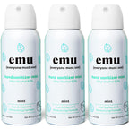 EMU (EVERYONE MUST USE) Hand Sanitizer pocket spray, Travel size 2.2oz. Cleanses Your Hands, Hydrating. Hand soap bulk. 24-hour 