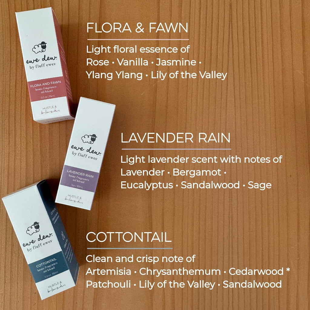 Laundry Essential Oils for Dryer Balls 15ml Lavender Rain - Blend of Laundry Fragrance Oil and Essential Oils Wool Balls, Compac
