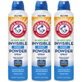 Arm & Hammer Invisible Foot Powder Spray, Clear Talc-Free Foot Odor & Sweat Control, Foot Spray Odor Eliminator Spray, Foot Odor