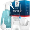 Medi grade Earwax Removal Kit, 10 oz Bottle - Ear cleaner Ear Wax Remover with 2x Spray Nozzles clean Ears & control cerumen Nat
