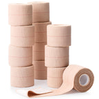 Geiserailie 12 Rolls 2 Inches Elastic Tape Adhesive Elastic Tape Self Adhesive Bandage Wrap Flexible Stretch Bandages for Sports