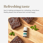 Young Living Peppermint Vitality Essential Oil 5ml - Refreshing Aroma | Health & Wellness | Enhances Culinary Creations with a F