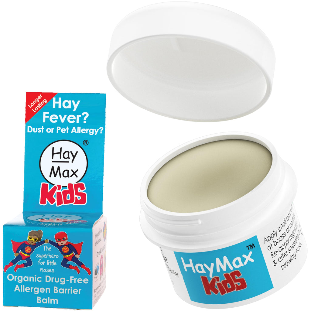 HayMax Allergen Barrier Balm for Kids, 0.17 fl oz (5ml), Organic, Natural & Non-Drowsy, Children Hay Fever Allergy Relief - Trap