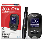 Accu-Chek Guide Glucose Monitor Kit for Diabetic Blood Sugar Testing: Guide Meter, Softclix Lancing Device, and 10 Softclix Lanc