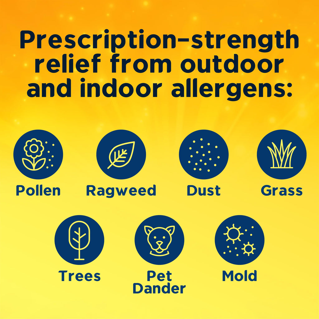 Xyzal Childrens 24 Hour Allergy Relief Medicine for Kids, Levocetirizine Dihydrochloride Liquid Antihistamine, Grape, 5 Fl. oz.