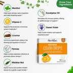 HERBION Naturals Cough Drops, Dietary Supplement, Soothes Cough, for Adults and Children Over 6 Years, No Artificial Flavor, No