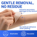 Silicone Scar Sheets Surgical Tape (1.6   x120    Roll) Face Patches Acne Treatment C Section Strips, Skin-Sensitive Medical Gra