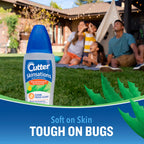 Cutter Skinsations Insect Repellent, Mosquito Repellent, Repels Mosquitoes, 7% DEET, 6 fl Ounce (Pump Spray)