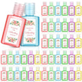 Gejoy 48 Pack Mini Hand Sanitizer Bulk Wedding Party Favors for Guests Hand Sanitizer Travel Size Thank You Hand Soap Gifts for 