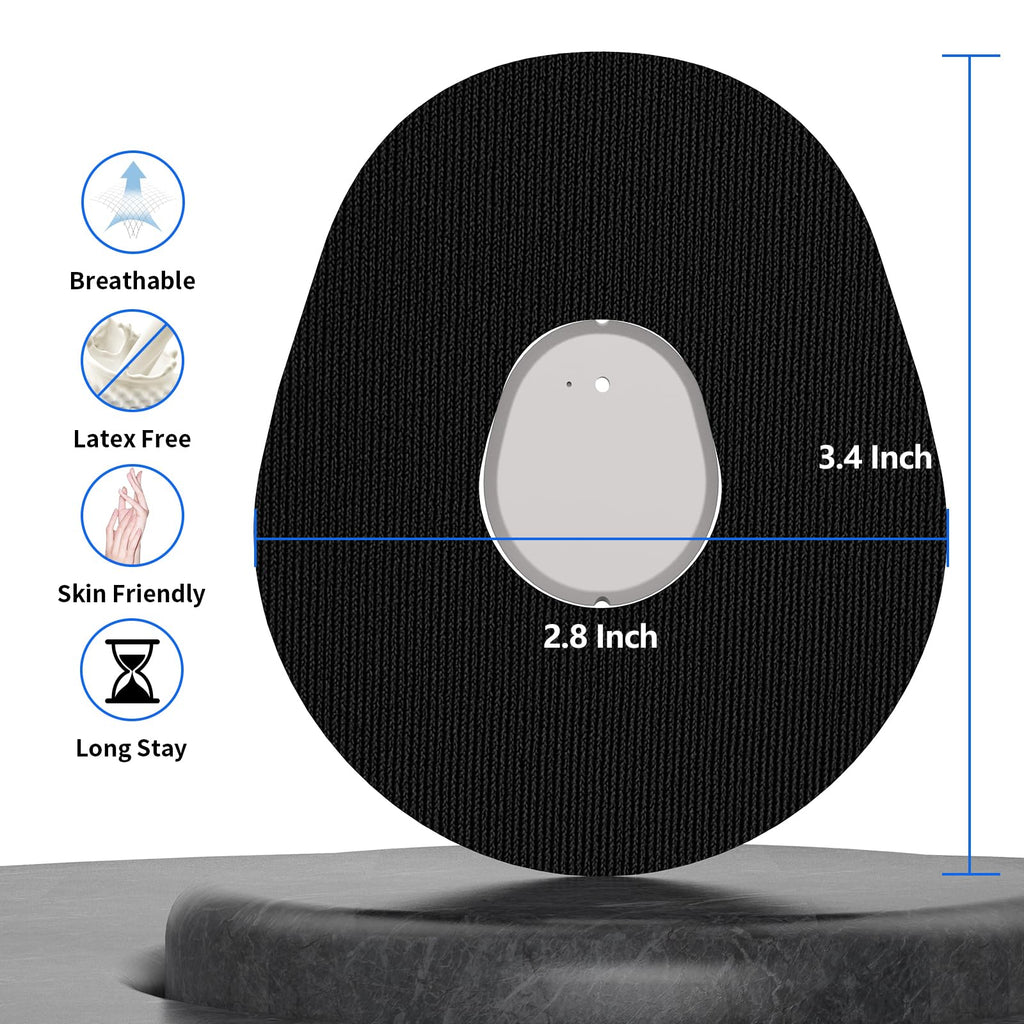 Adhesive Patches for Dexcom G7-40 Pack Waterproof Adhesive Patches for G7,CGM Protector,Pre-Cut Adhesive Tape (Black)
