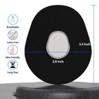 Adhesive Patches for Dexcom G7-40 Pack Waterproof Adhesive Patches for G7,CGM Protector,Pre-Cut Adhesive Tape (Black)