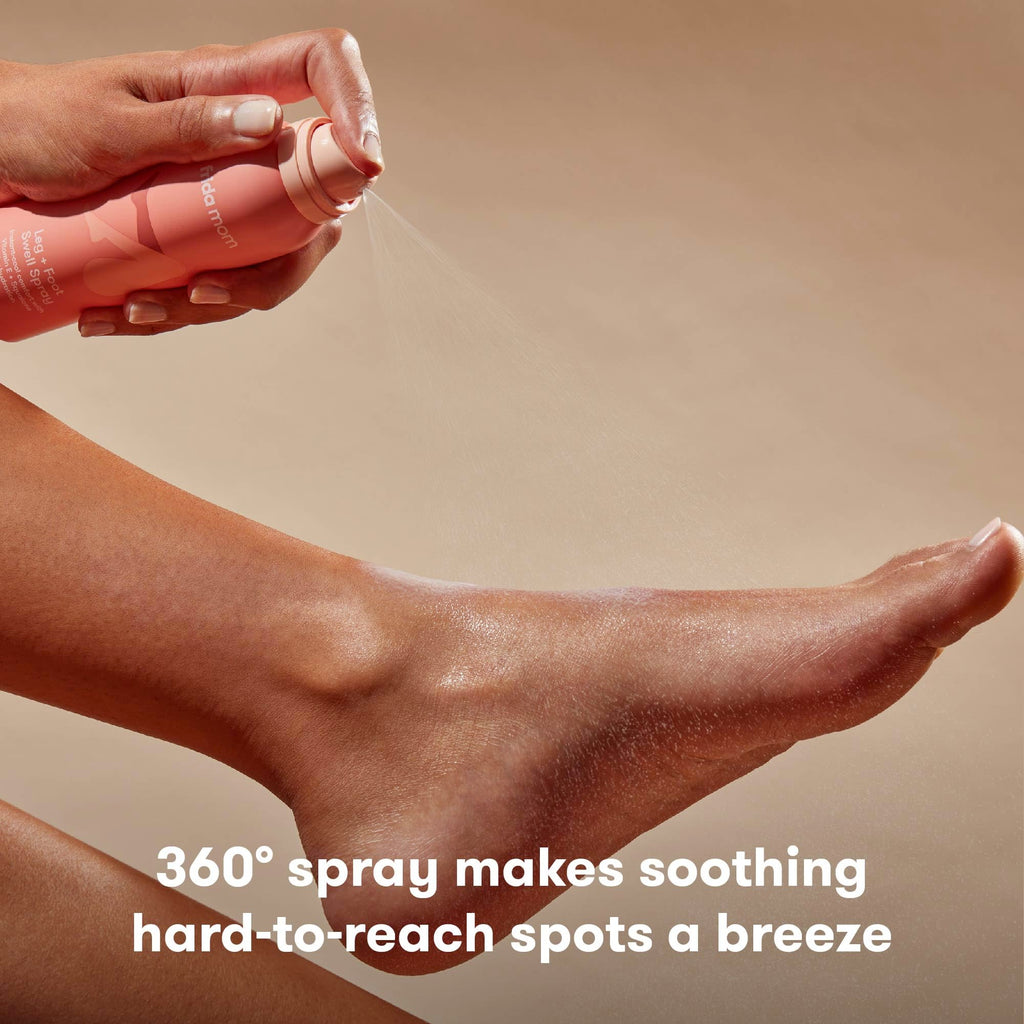 Frida Mom Foot Spray for Muscle Relief and Swelling of Leg and Foot, Pregnancy Must Haves, 3.4oz