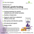 UltimateVitality Radiation Burn Relief Cream - Calendula Cream for Radiation Patients, Natural, Organic, Paraben, Pthalate Free