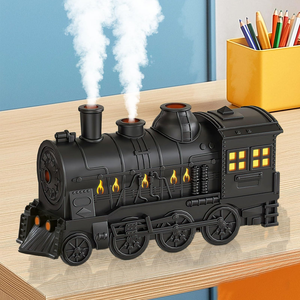Train Diffusers for Essential Oils,300ml Magic Train Diffuser, Large Room Remote Control Aromatherapy Diffuser, Ultrasonic Cool