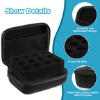 Teenyyou 12 Slots Diabetic Insulin Peptide Fridge Carrying Case Vial Holder Storage Protector Bag Fits Standard 10ml Vials, Insu