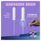 Tampax Radiant Plastic Tampons, Regular Absorbency, Unscented, 28 Count (Pack of 4) (112 Count Total) (Packaging May Vary)