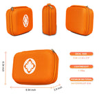 276PCS Mini Car First Aid Kit Travel Size for Business Trips, Compact First Aid Emergencies Kit Supplies for Rv Hiking Rode Trip