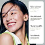 Loop Engage 2 Ear Plugs - Everyday Noise Relief with Clear Speech for Social Gatherings, Work, Conversation, Parenting & Noise S