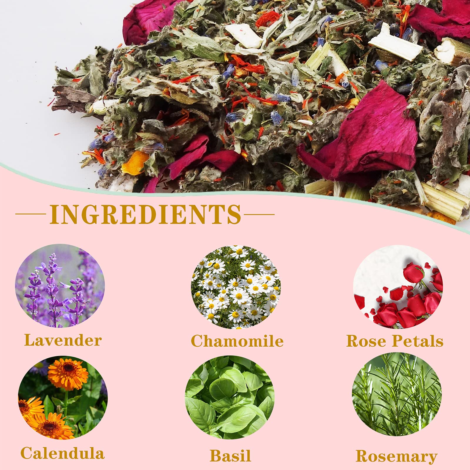 Yoni Steam Herb for Women pH Balance, Natural Feminine Vaginal Herbs Cleansing Rejuvenate, Herbal Blend, 7 Filter Bags Vaginal H