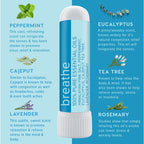 MOXE Breathe | Himalayan Salt Inhaler | Help Clear Congestion, Boost Focus and Improve Breathing | Natural Aromatherapy | Pepper
