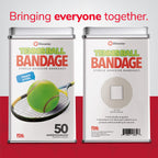 BioSwiss Bandages, Tennis Ball Shaped Self Adhesive Bandage, Latex Free Sterile Wound Care, Fun First Aid Kit Supplies for Kids,
