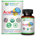 Bodymune AcidRelief Acid Reducer Acid Indigestion Relief Supplement for Occasional Acid Reflux & Antacid, USA-Made USDA Organic 