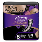 Always Discreet Boutique Adult Incontinence & Postpartum Pads For Women, Size 5, Heavy Absorbency, Regular Length, 28 Count x 3 