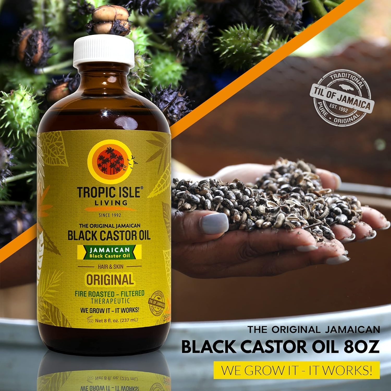 Tropic Isle Living Jamaican Black Castor Oil (1, 4 oz)