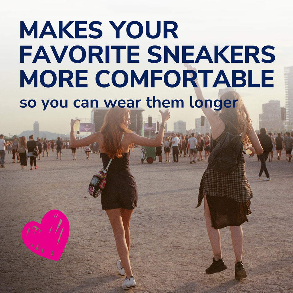Dr. Scholls Love Your Sneakers Full Length Insoles, All-Day Comfort for Slip on & High Top Sneaker, Prevent Discomfort, Arch Su