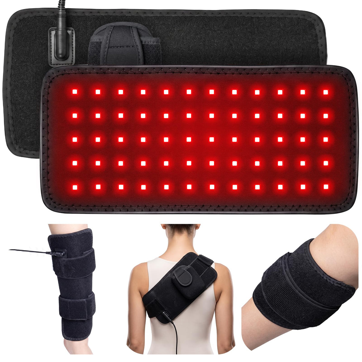 Redmends Red Light Therapy Pad for Body, 660nm Red & 850nm Near Infrared