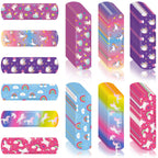 Sinmoe 6 Styles Kids Bandages Cute Cartoon Unicorn Bandages for Girls Kawaii Variety Pack Comfortable Flexible Protection Care f