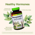 Herbs Etc. Menopautonic Softgels - Essential Supplement for Women - Hormonal Transition Support Supplement - Offers Menopausal S