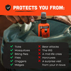 Bens 100 Tick & Insect Repellent - Alcohol-Free DEET Insect Repellent Pump Spray - Offers 10 Hours of Protection for Adults & C