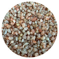 GAF TREASURES 2 oz Lot Natural Semi Tumbled Gemstone Chips, Crushed Mini Crystals, Undrilled Crystal Chips (Sunstone)